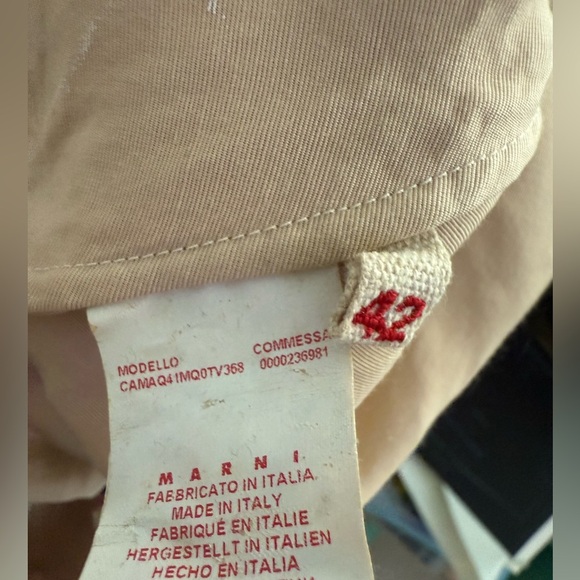 Marni Peplum Blouse Size 42 - Picture 5 of 6